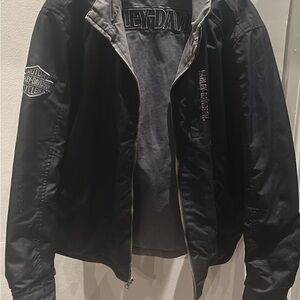 Harley-Davidson Black Bomber Jacket UNISEX